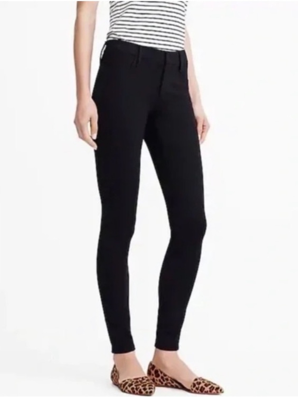 Like New J. Crew Black Gigi Pants, size 4